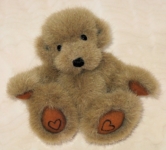 Artist made miniature teddy bear tinyfaces